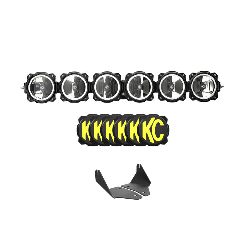 KC Pro6 39” LED Light Bar for Polaris RZR Pro XP/Turbo R Dunes 2 Dezert SXS