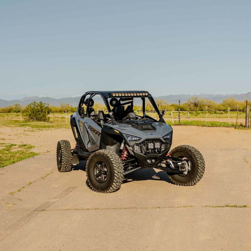 KC HiLiTES 22-24 Polaris RZR Pro R Light Bar Mount for 30in FLEX ERA LED Light Bar - Overhead Dunes 2 Dezert SXS