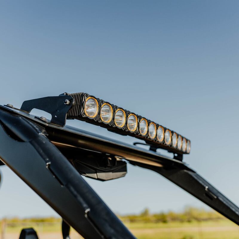 KC HiLiTES 22-24 Polaris RZR Pro R Light Bar Mount for 30in FLEX ERA LED Light Bar - Overhead Dunes 2 Dezert SXS