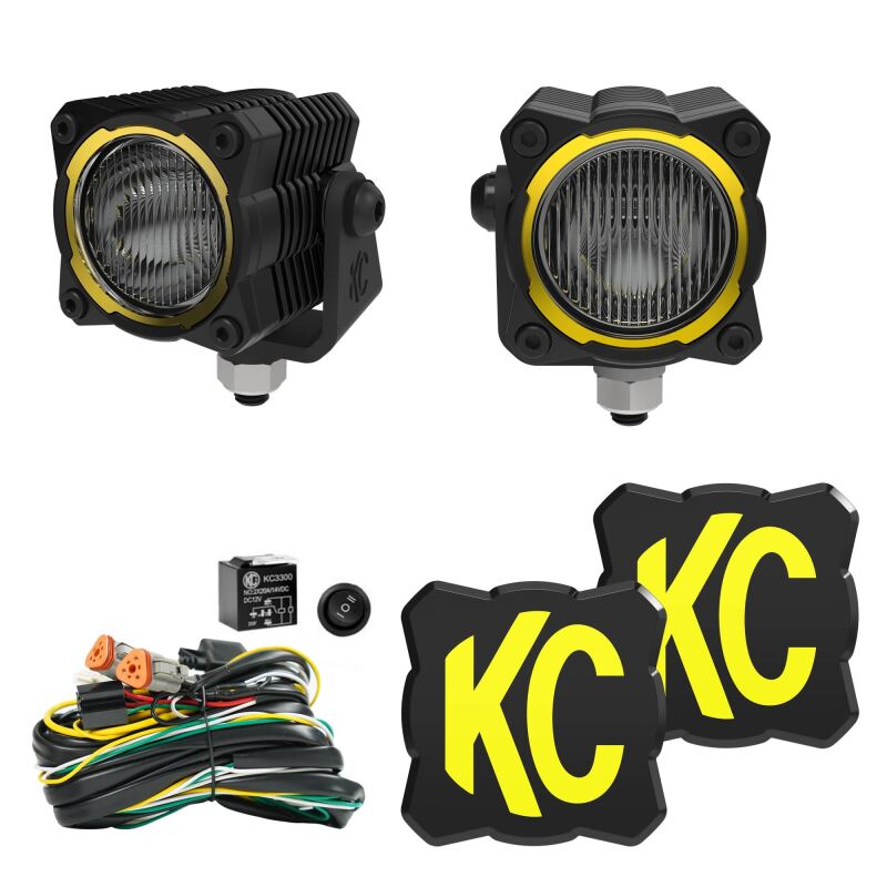 KC HiLiTES FLEX ERA 1 - Standard Backup Light Kit Dunes 2 Dezert SXS