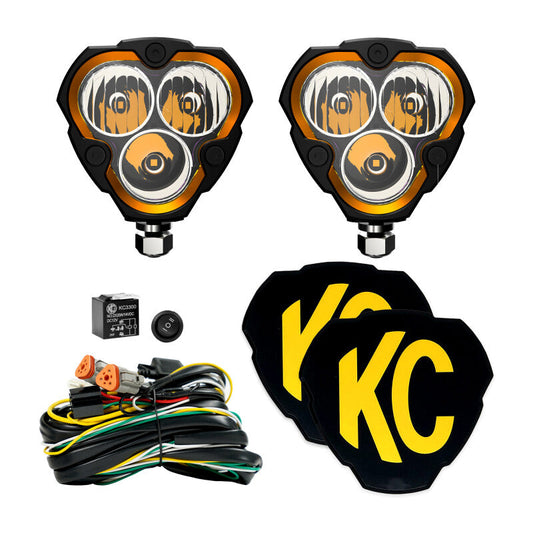 KC HiLiTES FLEX ERA 3 - 2-Light Master Kit Dunes 2 Dezert SXS