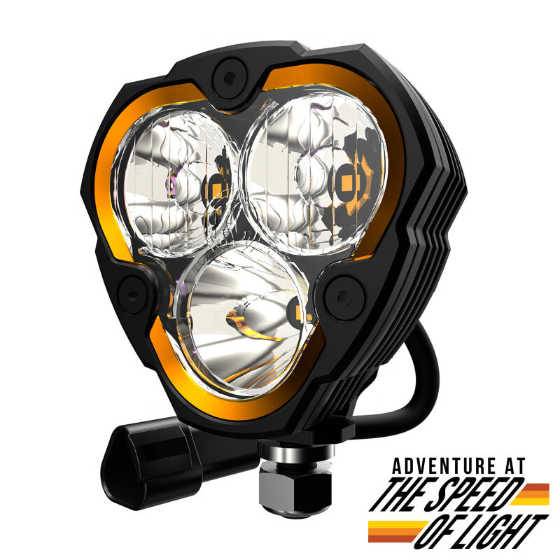 KC HiLiTES FLEX ERA 3 LED Light - Single Light Master Kit Dunes 2 Dezert SXS