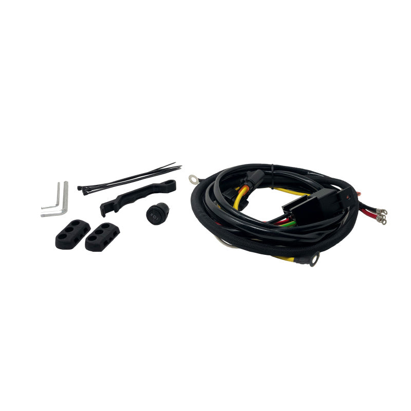 KC FLEX ERA LED Light Bar Wiring Harness – 60A Relay & Switch Kit Dunes 2 Dezert SXS