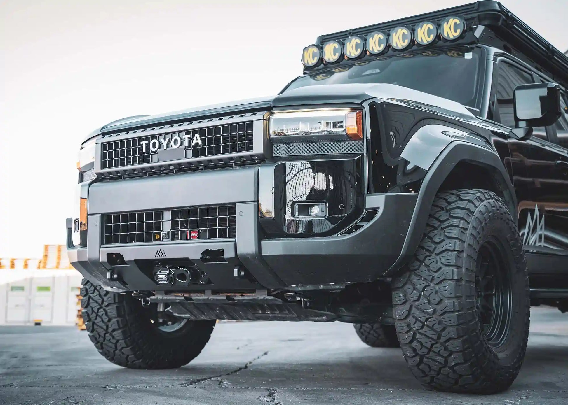 Toyota Land Cruiser 250 Hidden Winch Front Bumper (2024-2026) Backwoods Adventure Mods