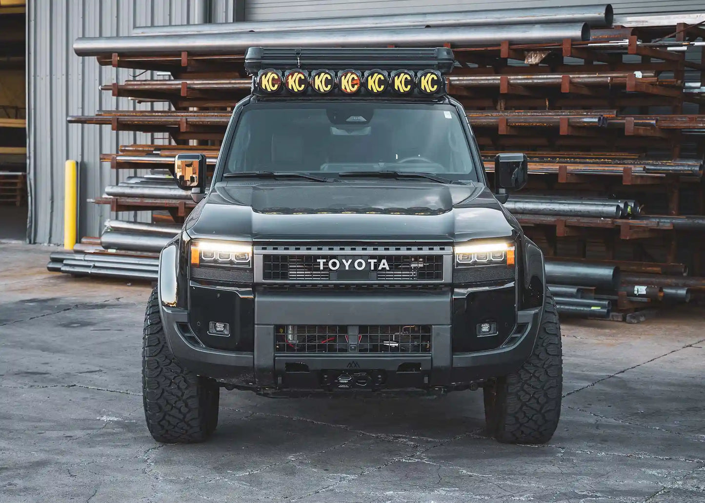 Toyota Land Cruiser 250 Hidden Winch Front Bumper (2024-2026) Backwoods Adventure Mods