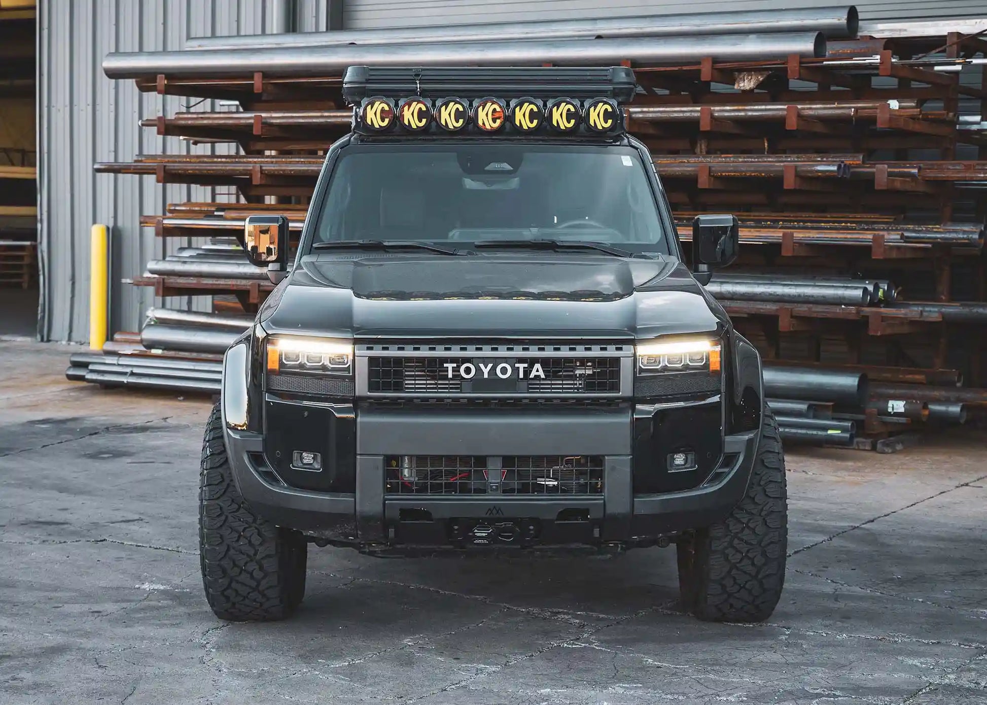 Toyota Land Cruiser 250 Hidden Winch Front Bumper (2024-2026) Backwoods Adventure Mods