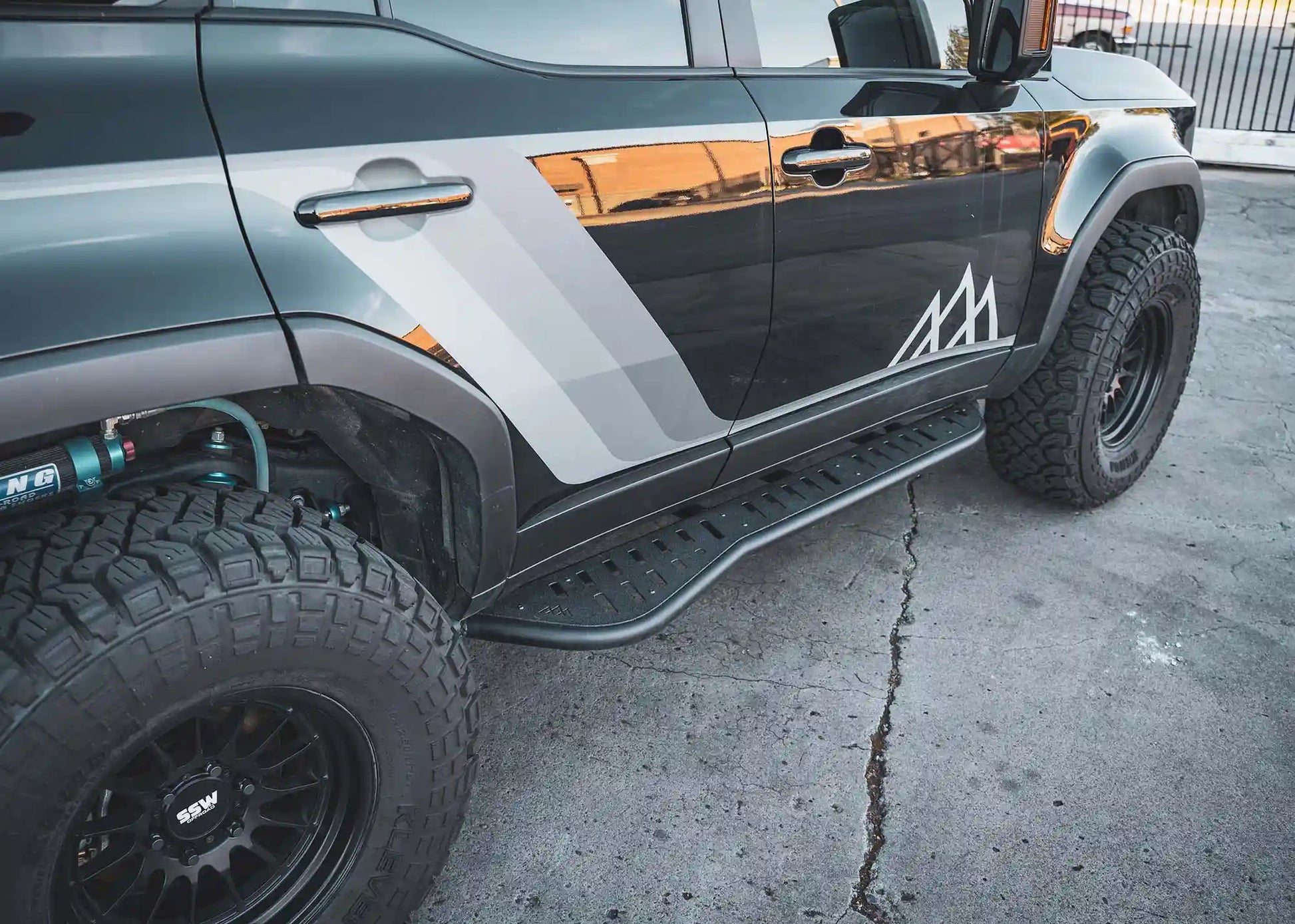 Toyota Land Cruiser 250 Rock Sliders (2024-2026) Backwoods Adventure Mods