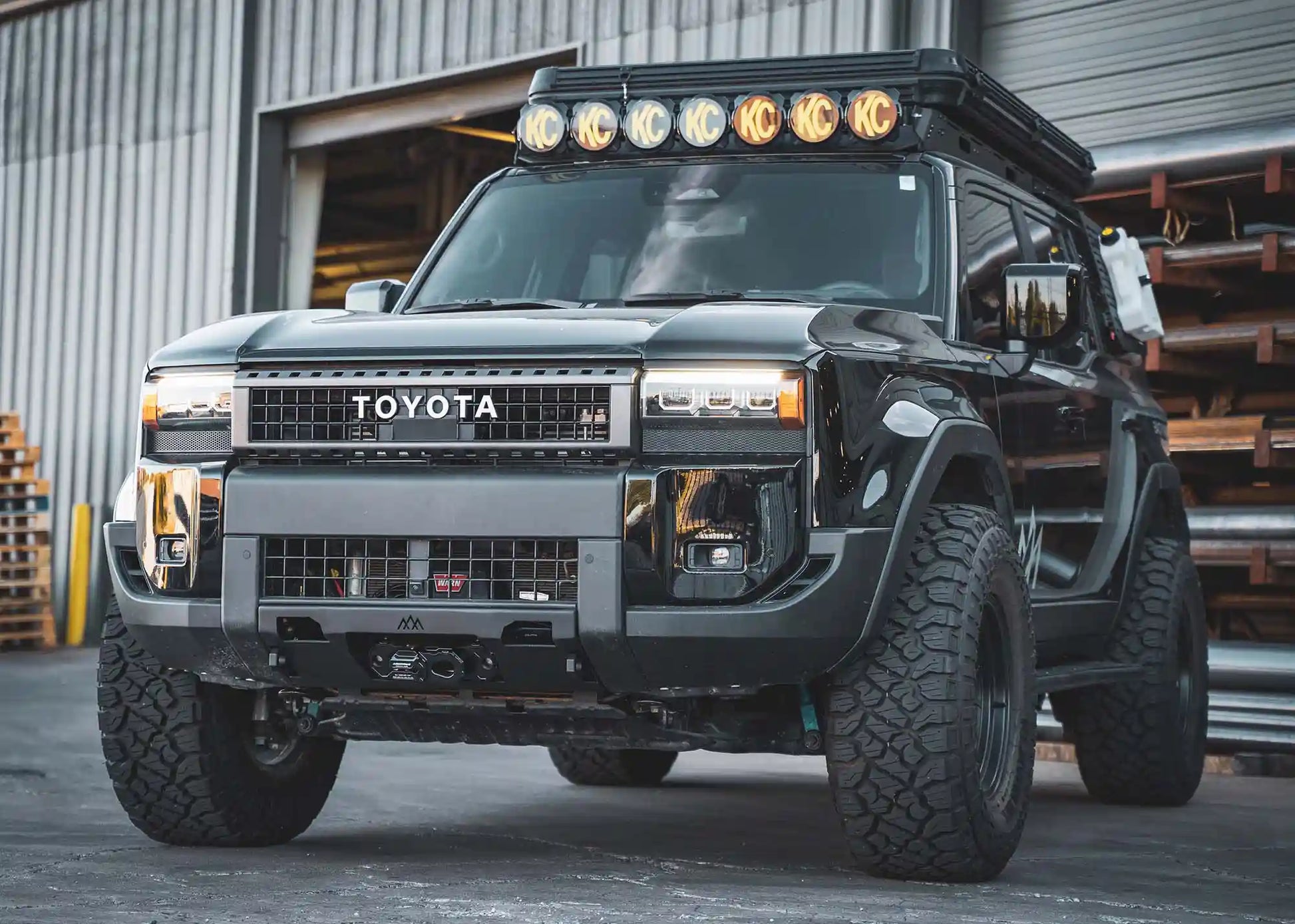 Toyota Land Cruiser 250 Hidden Winch Front Bumper (2024-2026) Backwoods Adventure Mods