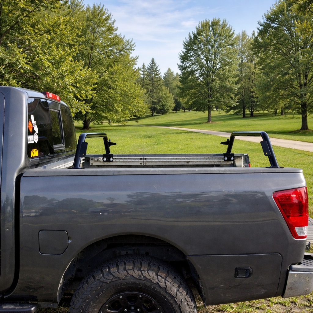 2004-2015 Nissan Titan Bed Bars HMOR Heavy Metal Off-Road