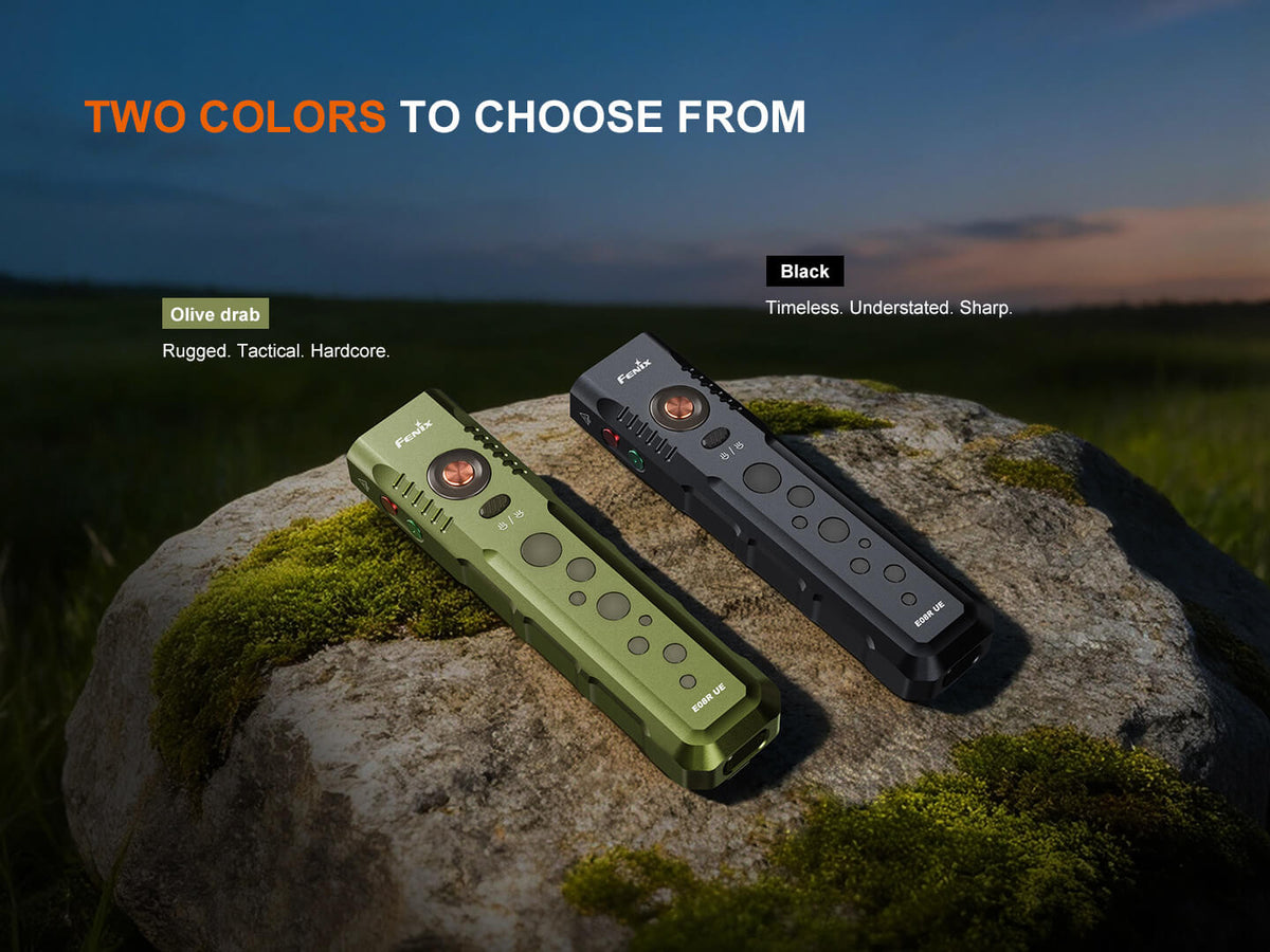 Fenix E08R UE Multi-Light EDC Flashlight With Red Light & Green Laser Fenix Store