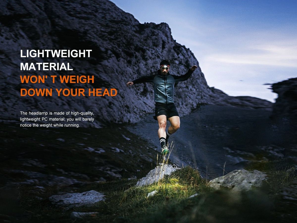 Fenix HL18R-T V2 Lightweight Trail Running Headlamp Fenix Store