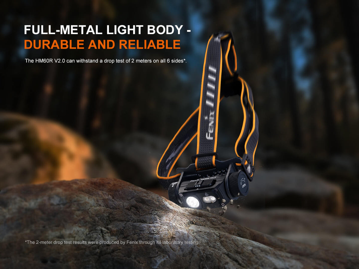 Fenix HM60R V2 High-Performance Headlamp - 1600 Lumens Fenix Store