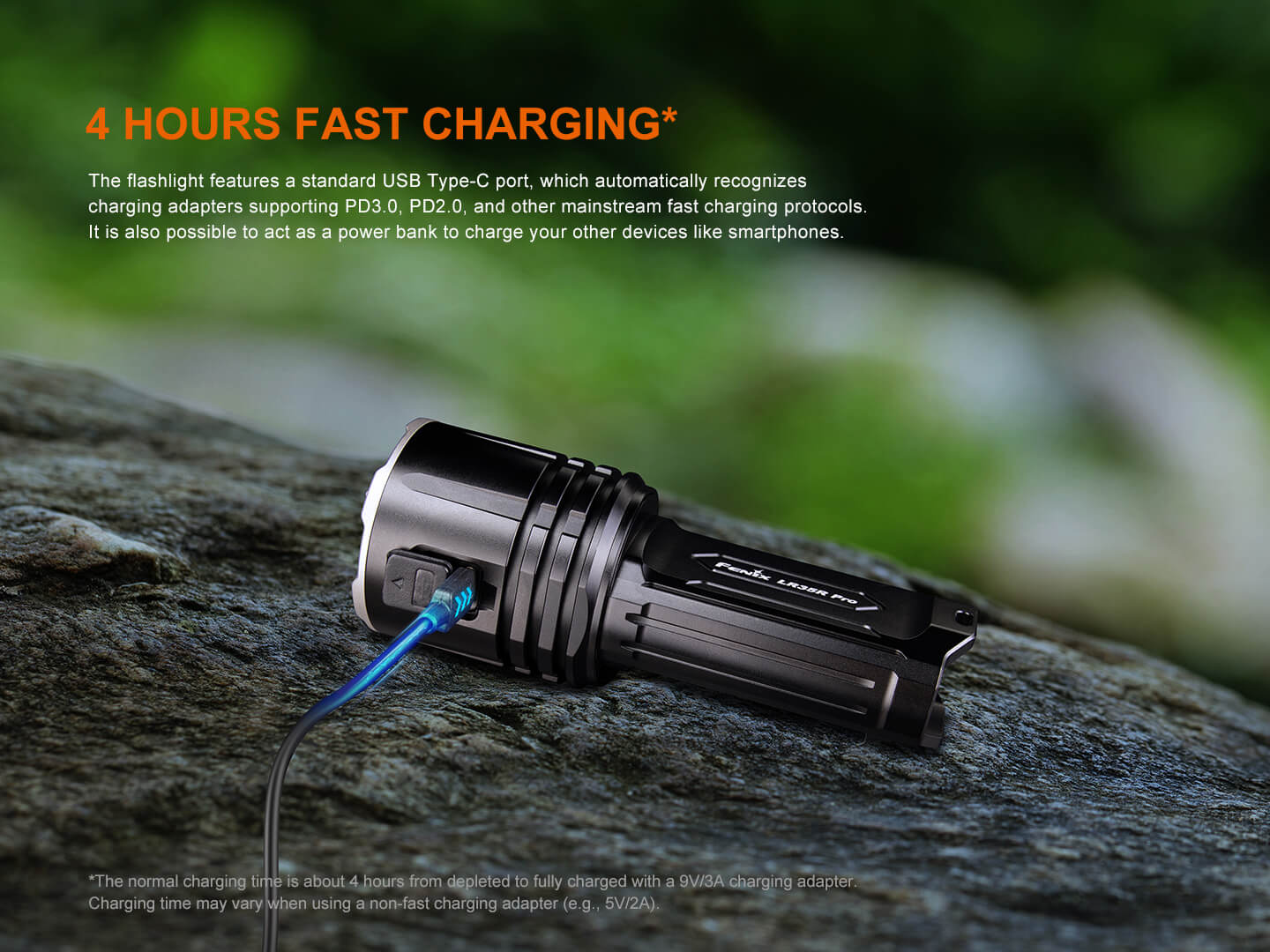 Fenix LR35R PRO Rechargeable Palm-Sized Searchlight Fenix Store