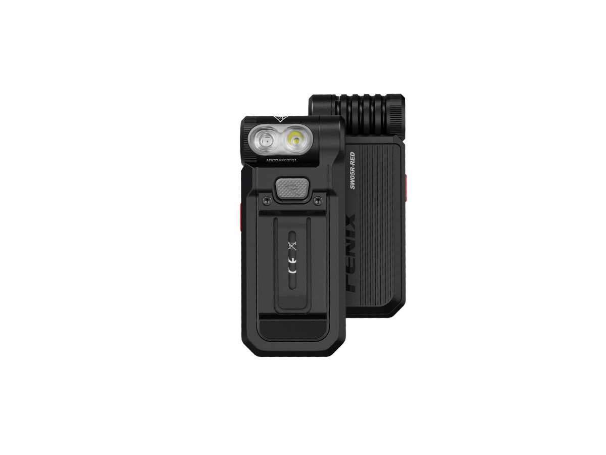 Fenix SW05R Multipurpose Clip-On Light with Red or UV Output Fenix Store