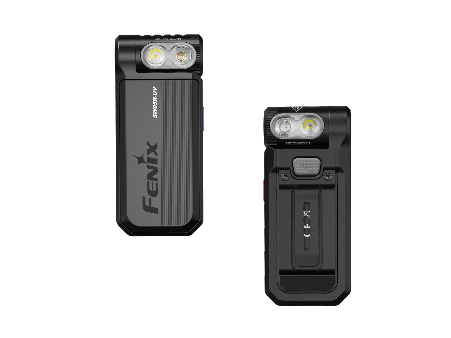 Fenix SW05R Multipurpose Clip-On Light with Red or UV Output Fenix Store