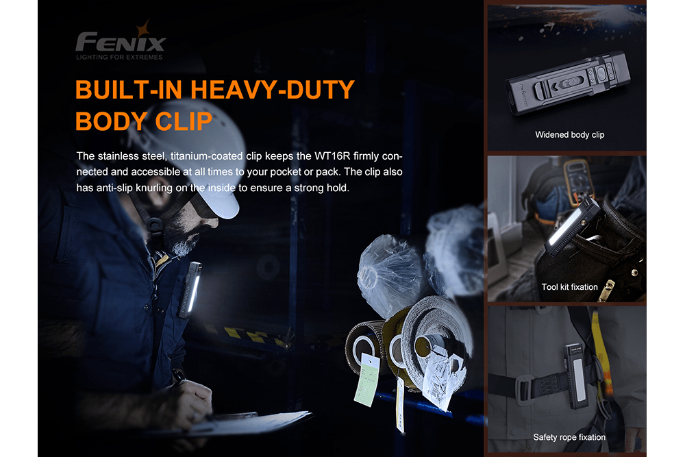 Fenix WT16R Rechargeable Work Light Fenix Store