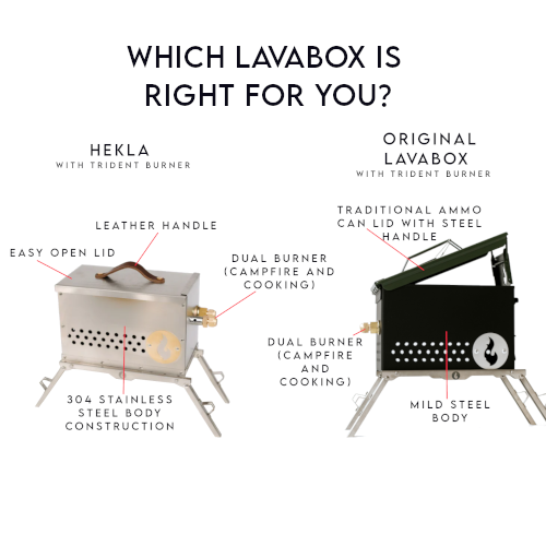Reserve yours now! The Original LavaBox Fire Pit LavaBox Portable Campfire