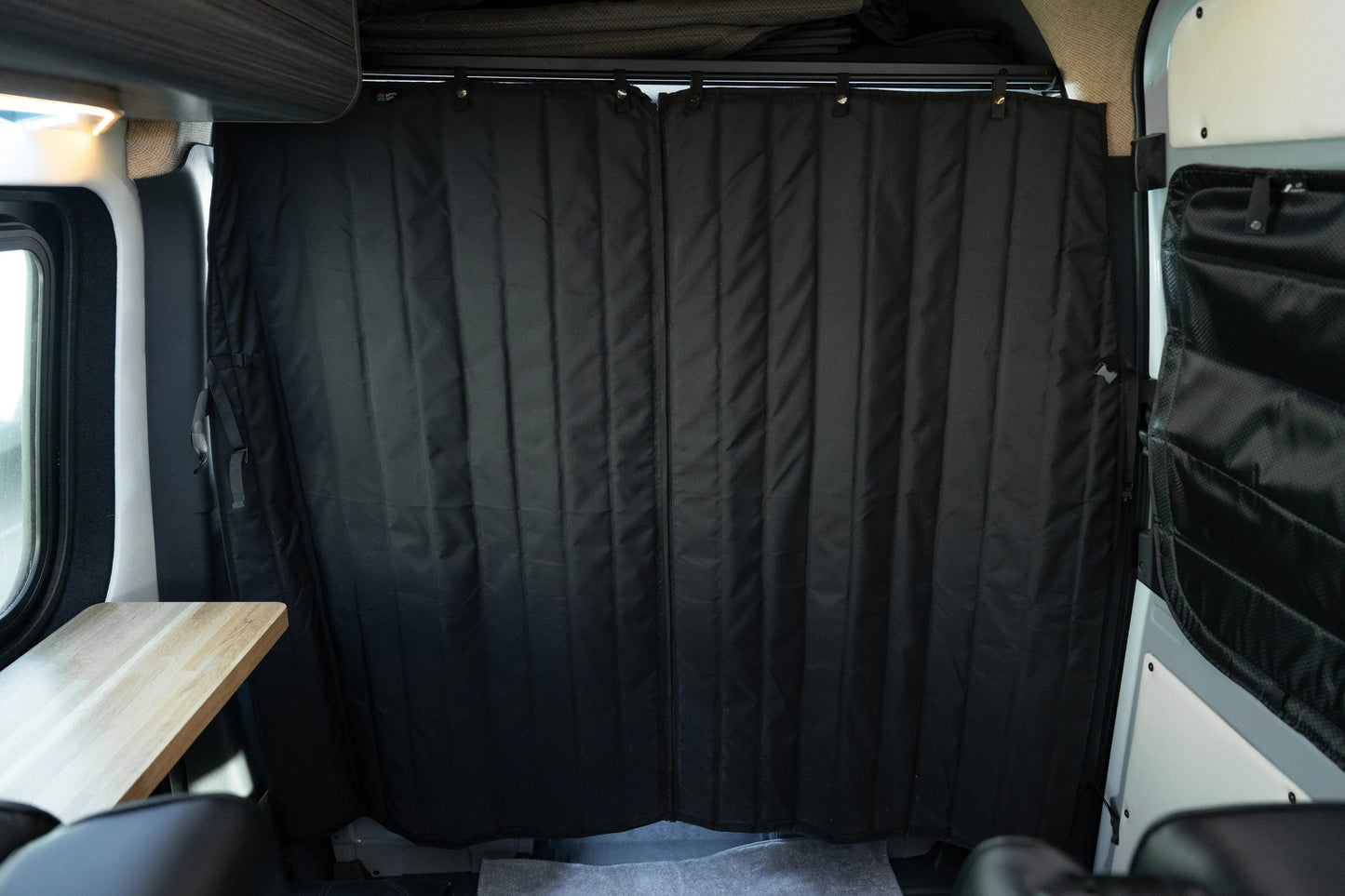 SV Sprinter Van Cab Curtain Divider Sandy Vans
