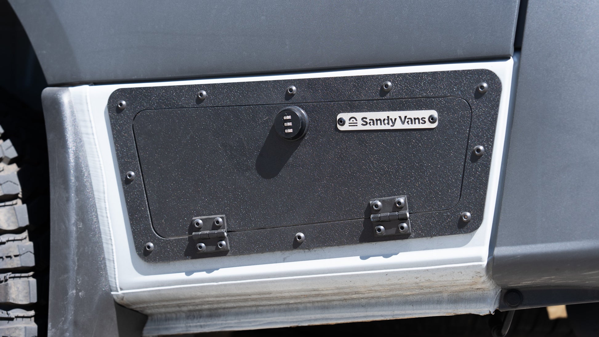 SV Below Deck Storage Locker Sandy Vans