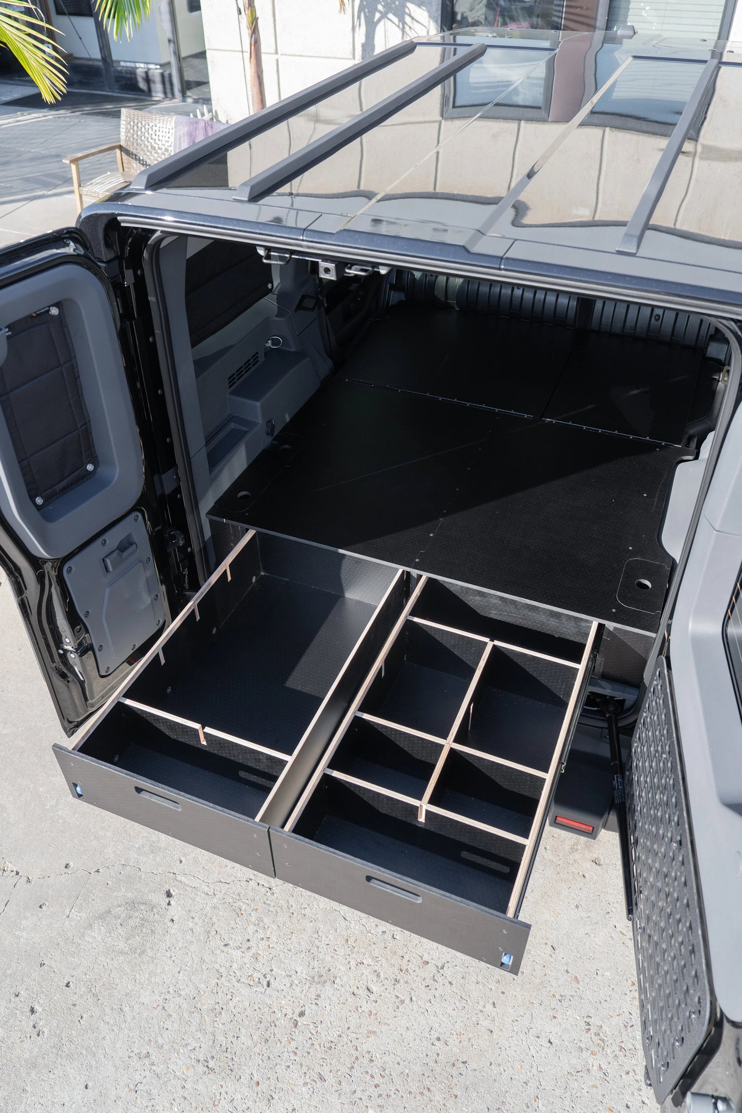 Ineos Grenadier | Dual Drawer Storage System & Bed Platform | 2023+ Solid Wood Worx