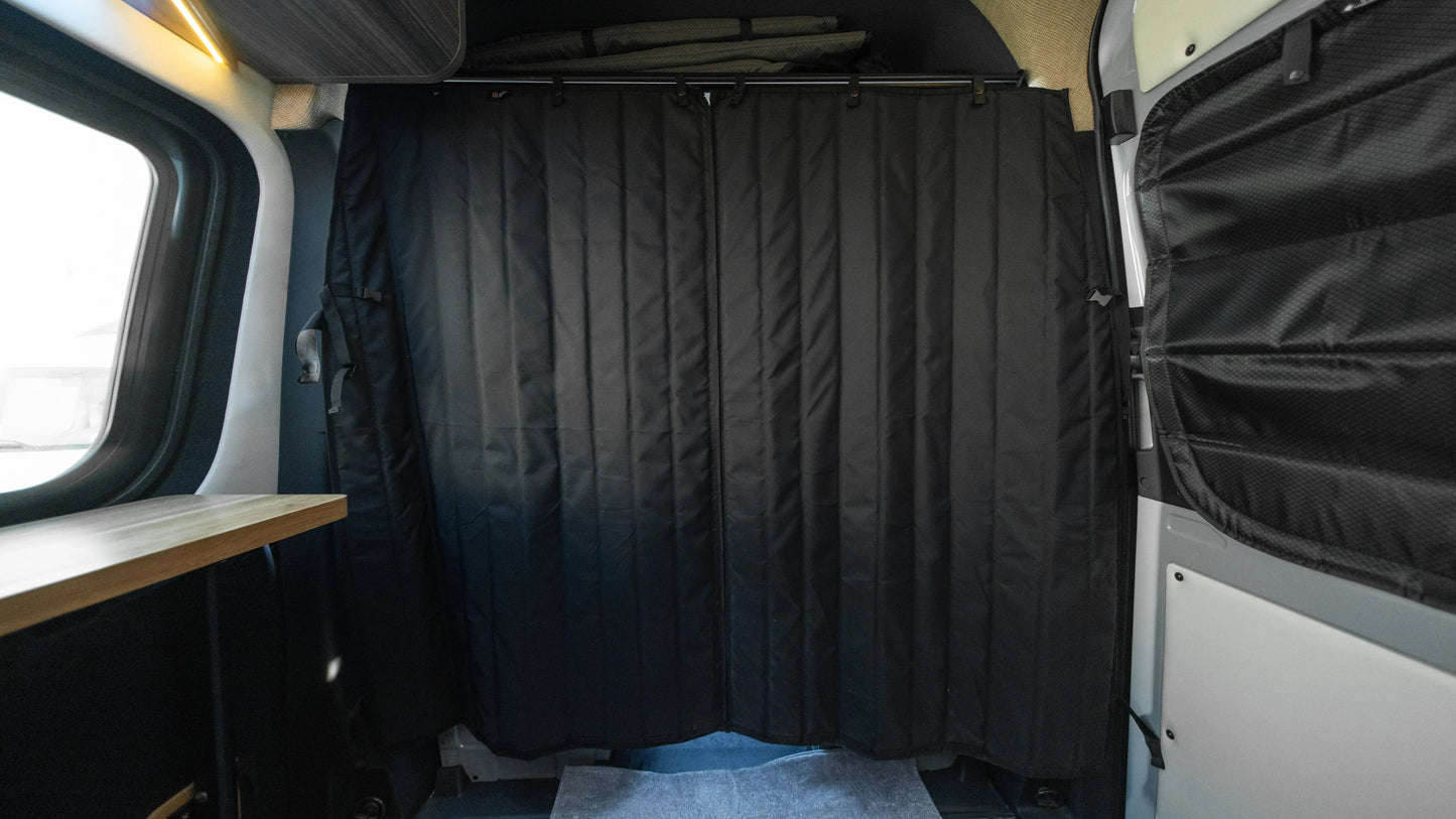 SV Sprinter Van Cab Curtain Divider Sandy Vans