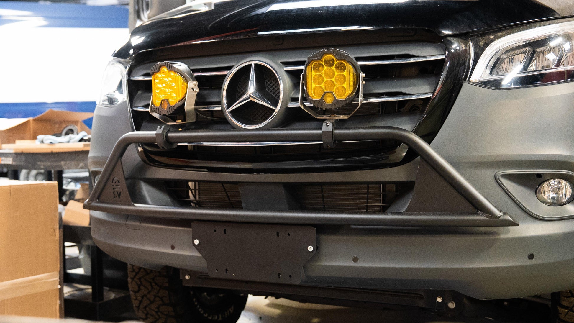 SV Front Bumper Light Bar Sandy Vans