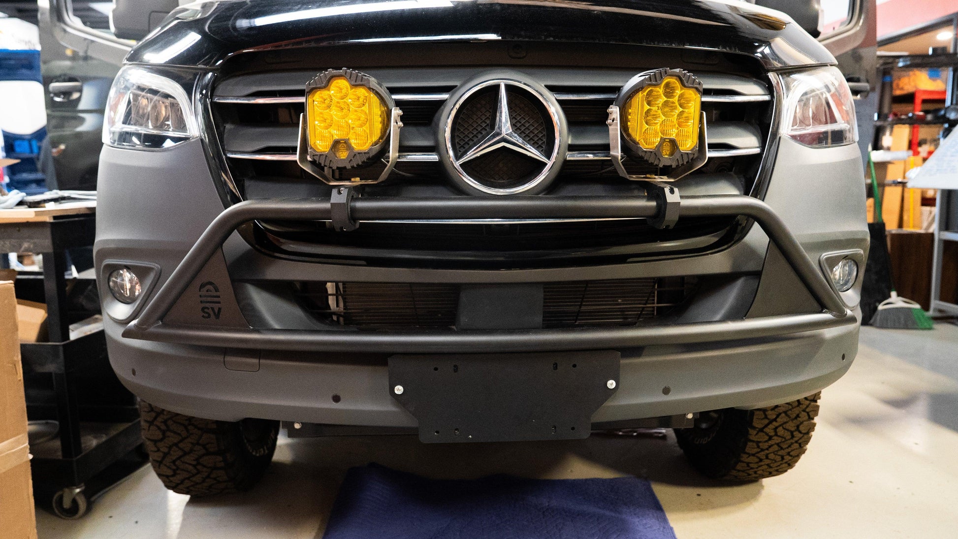 SV Front Bumper Light Bar Sandy Vans