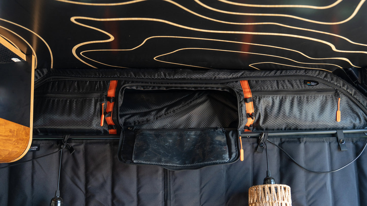 SV Sprinter Van Overhead Cab Organizer Sandy Vans