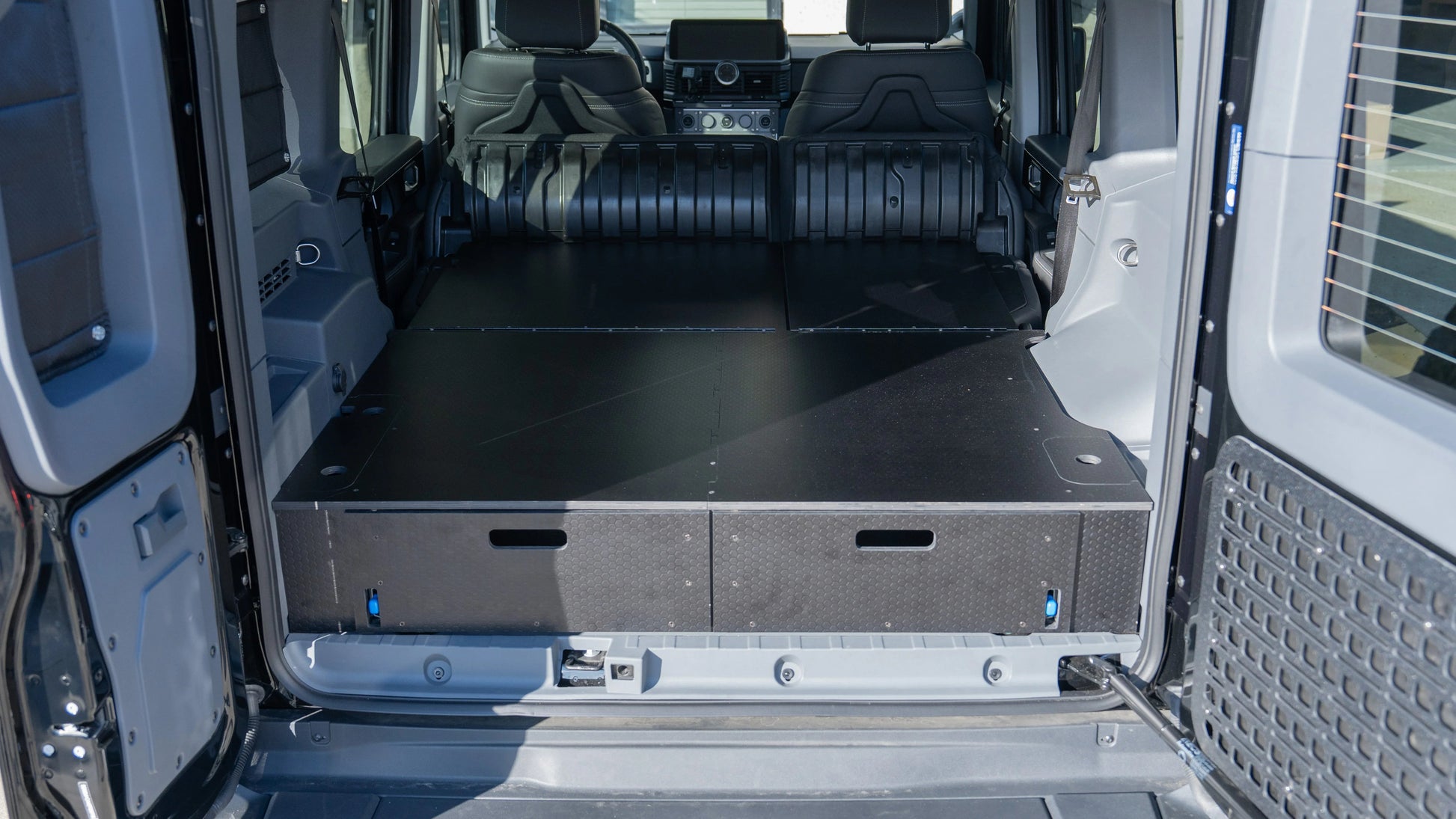 Ineos Grenadier | Dual Drawer Storage System & Bed Platform | 2023+ Solid Wood Worx