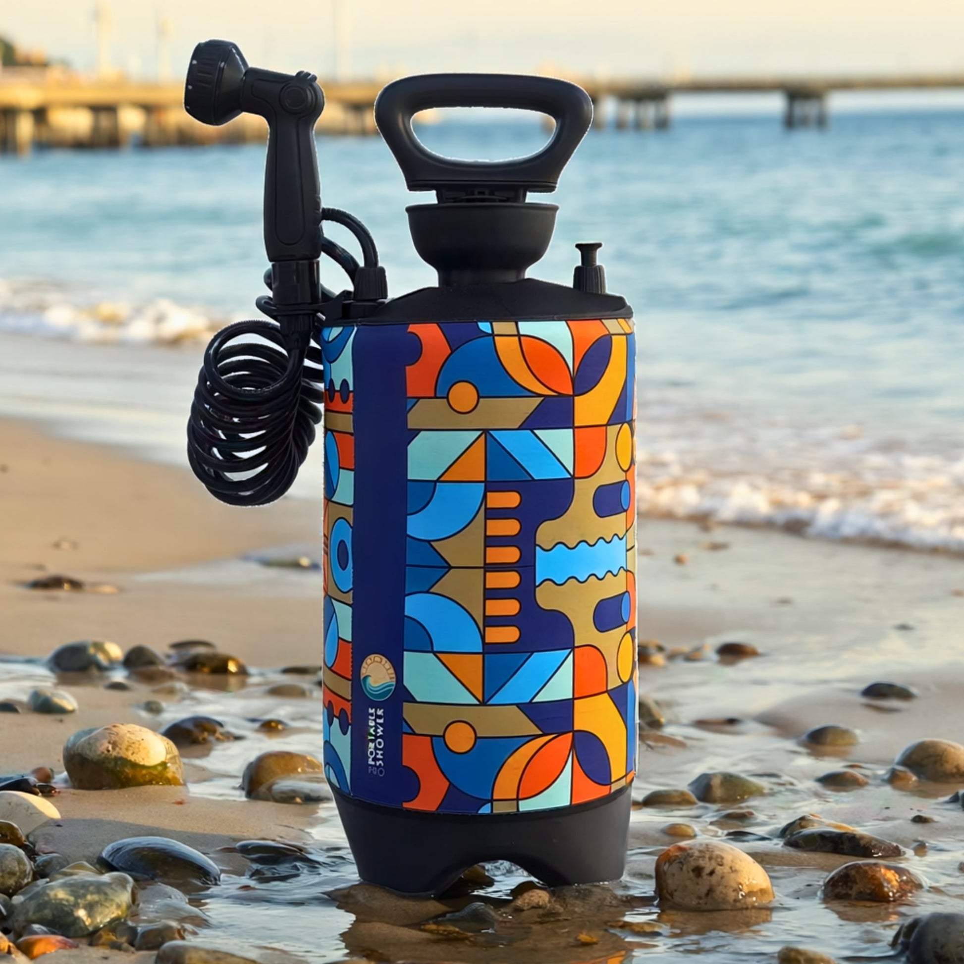 Portable Shower PRO Geo Earth 2.6G Beach Soul®