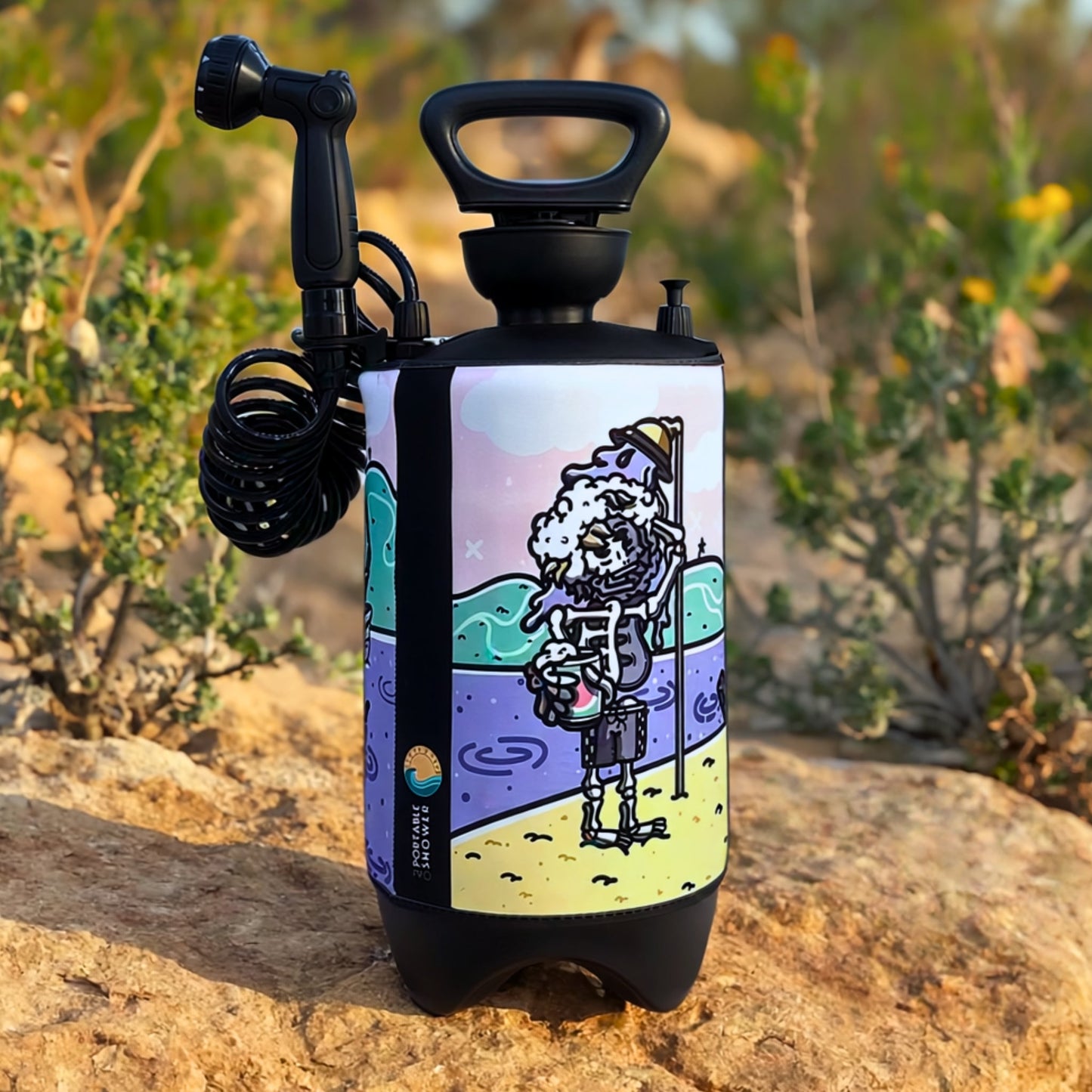 Portable Shower PRO Skully 2.6G Beach Soul®