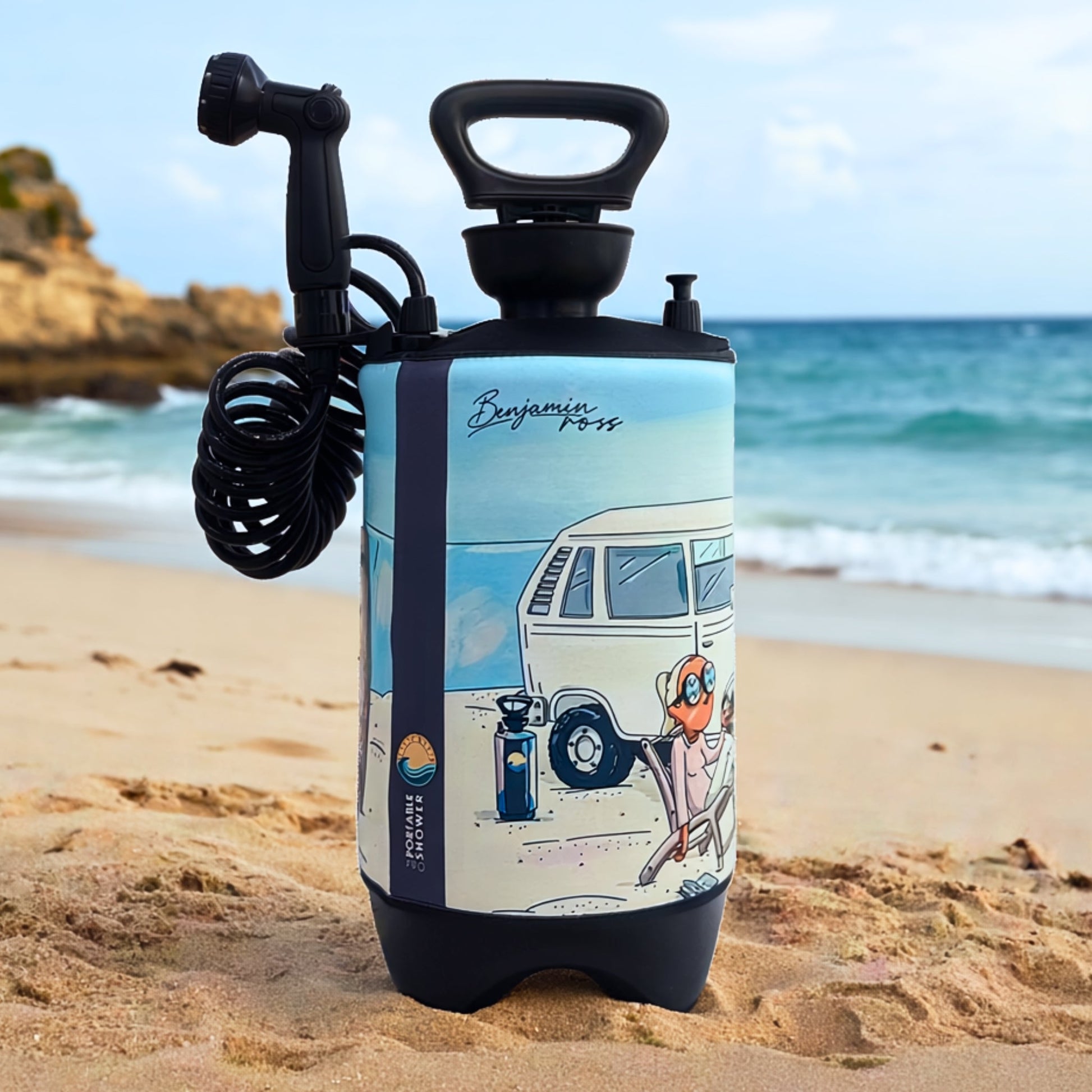 Portable Shower PRO Stoked 2.6G Beach Soul®