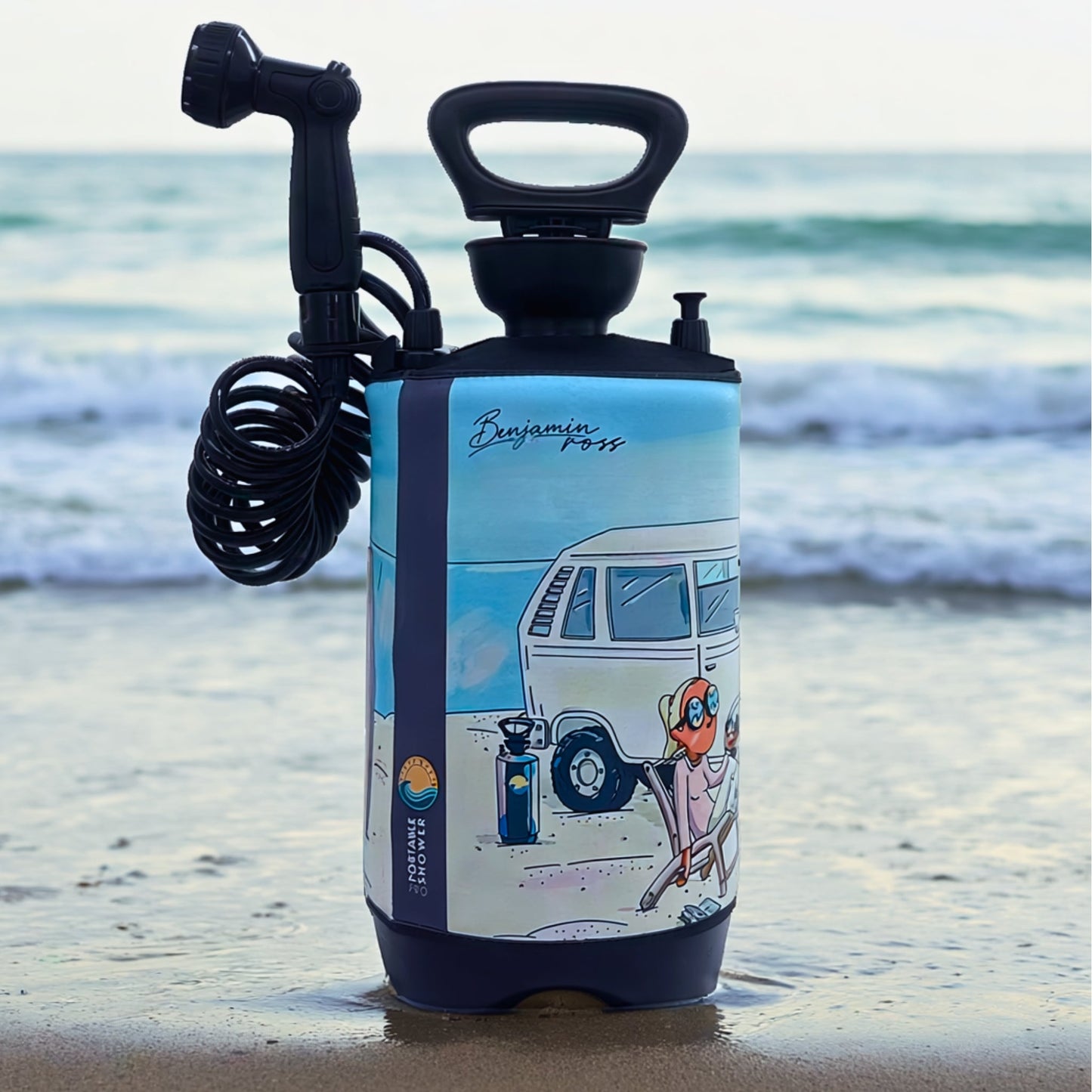 Portable Shower PRO Stoked 2.6G Beach Soul®