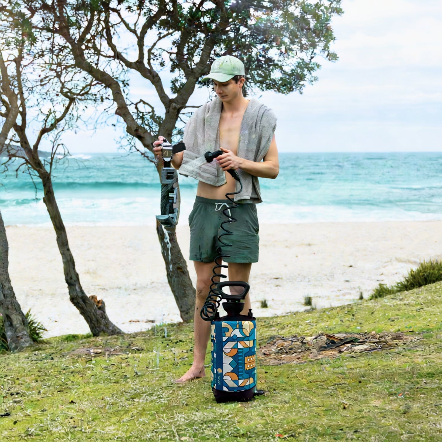 Portable Shower PRO Geo Water 2.6G Beach Soul®