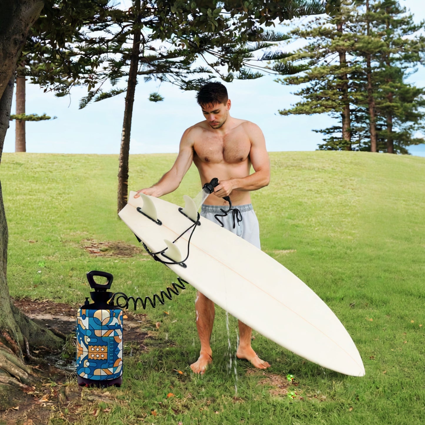 Portable Shower PRO Geo Water 2.6G Beach Soul®