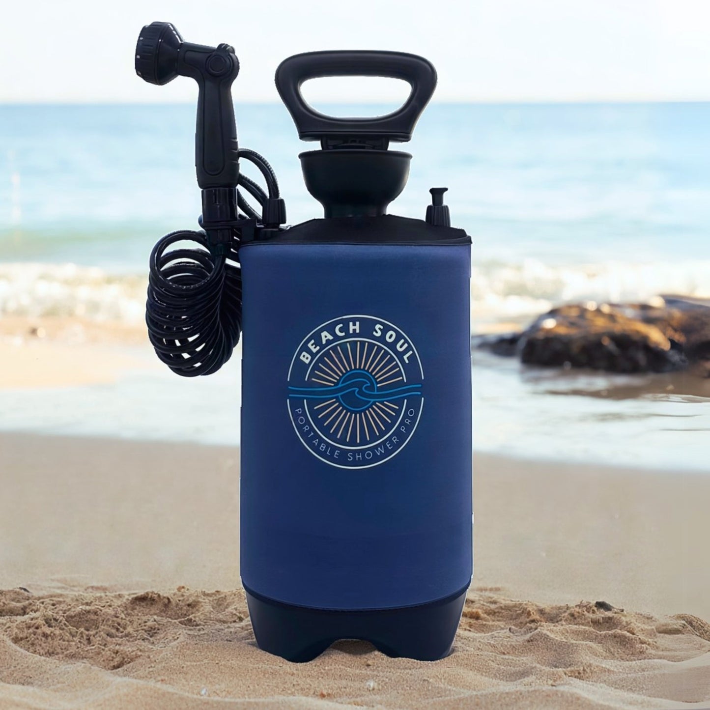 Portable Shower PRO Ocean Rise 2.6G Beach Soul®