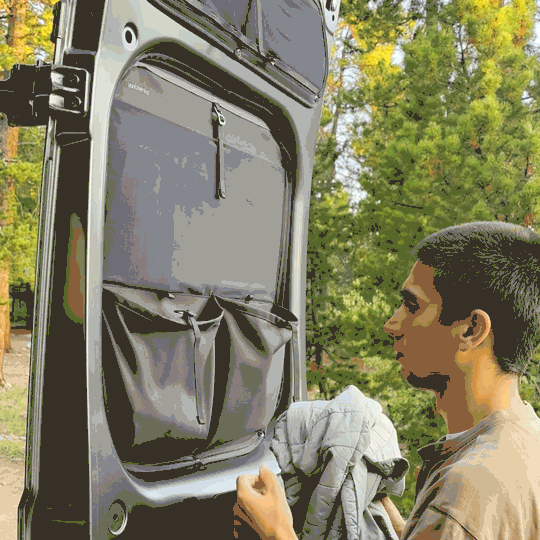 Ram Promaster Middle Rear Door Storage Panels (Pair) VanEssential