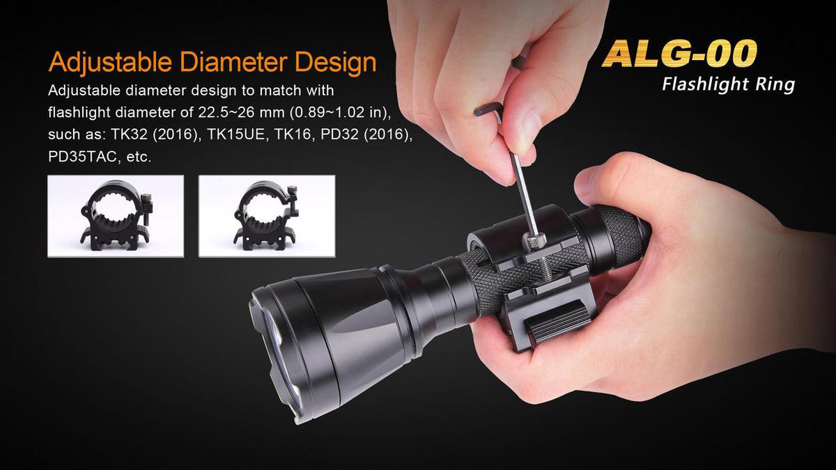Fenix ALG-00 Flashlight Ring Fenix Store