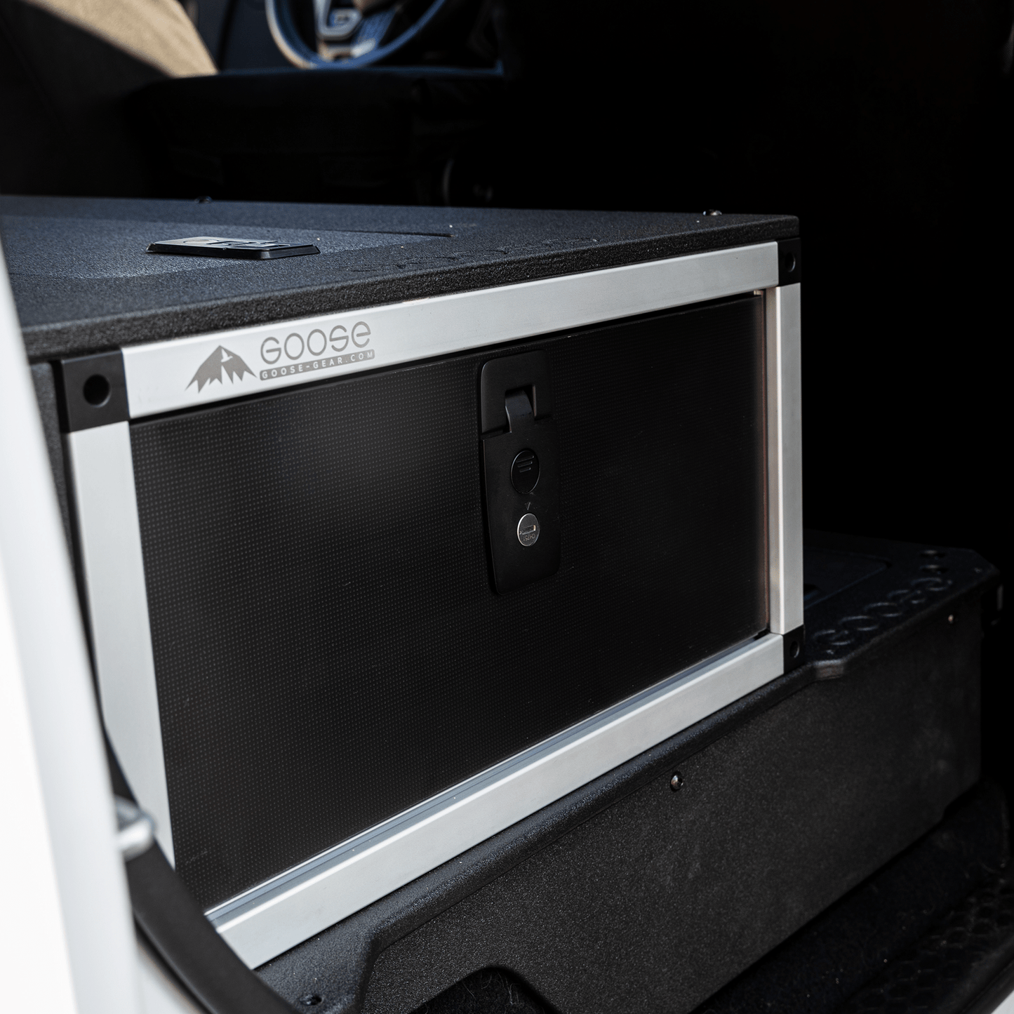 Ram 2500/3500 2009-Present 4th and 5th Gen. Crew Cab - Second Row Single Drawer Module Goose Gear