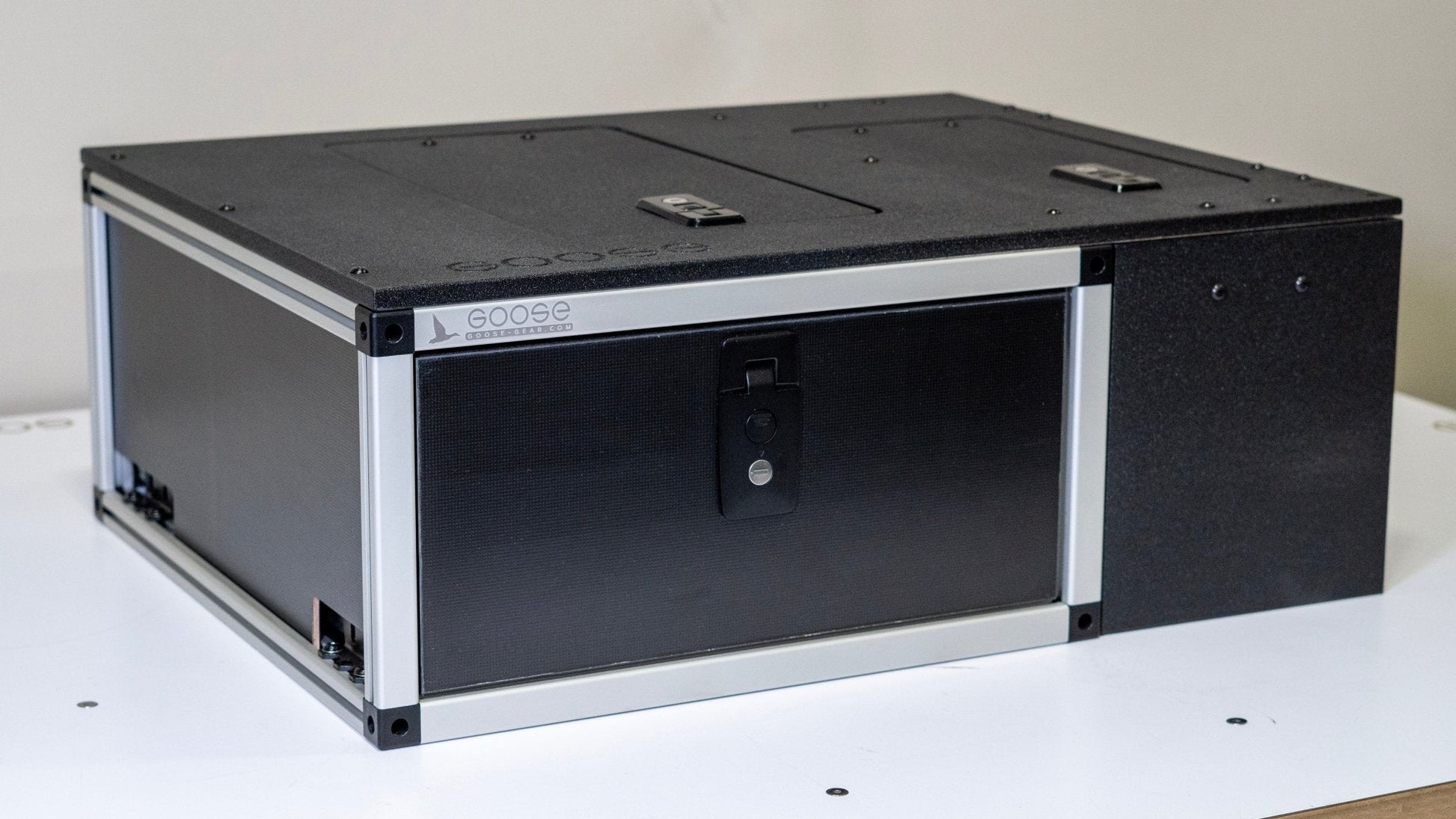 Ram 2500/3500 2009-Present 4th and 5th Gen. Crew Cab - Second Row Single Drawer Module Goose Gear