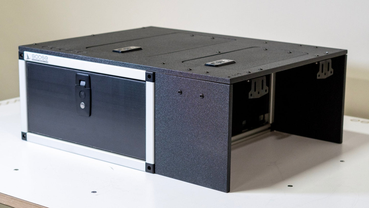 Ram 2500/3500 2009-Present 4th and 5th Gen. Crew Cab - Second Row Single Drawer Module Goose Gear