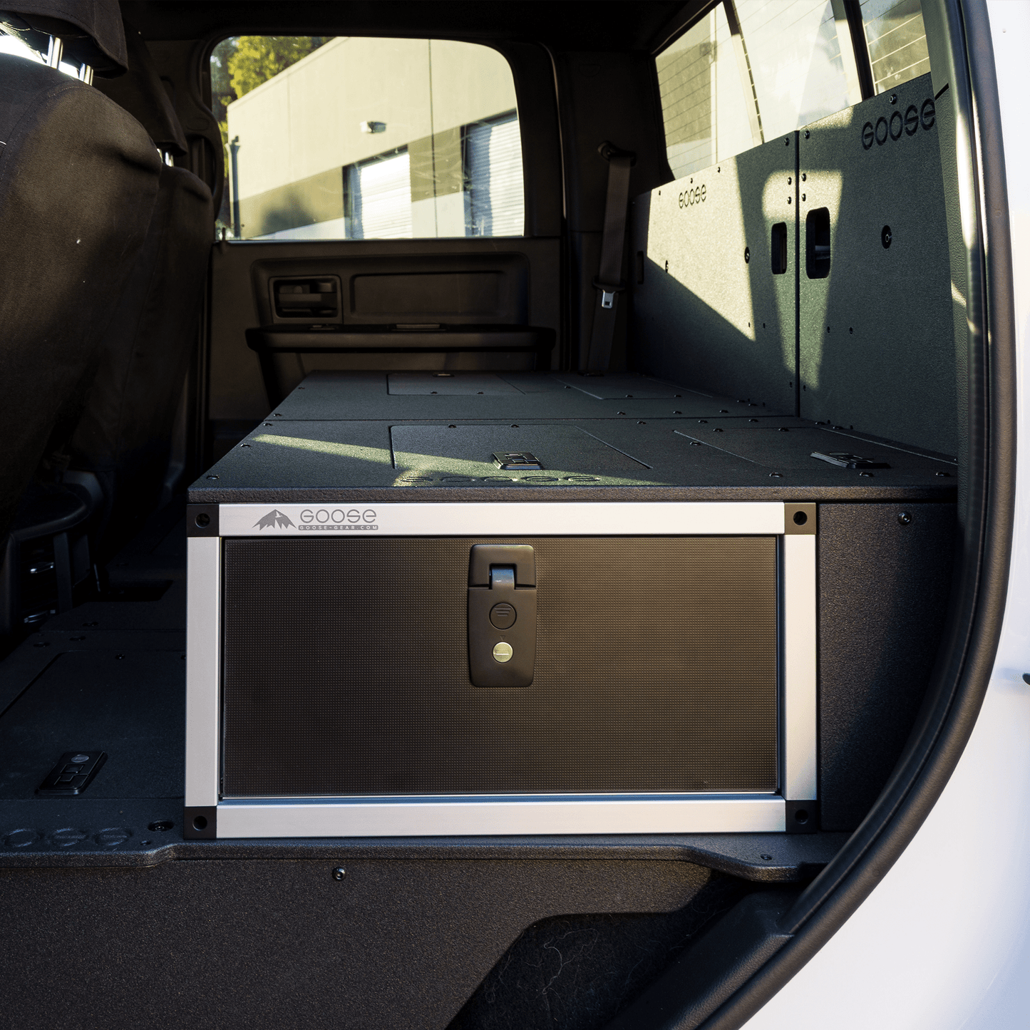 Ram 2500/3500 2009-Present 4th and 5th Gen. Crew Cab - Second Row Single Drawer Module Goose Gear
