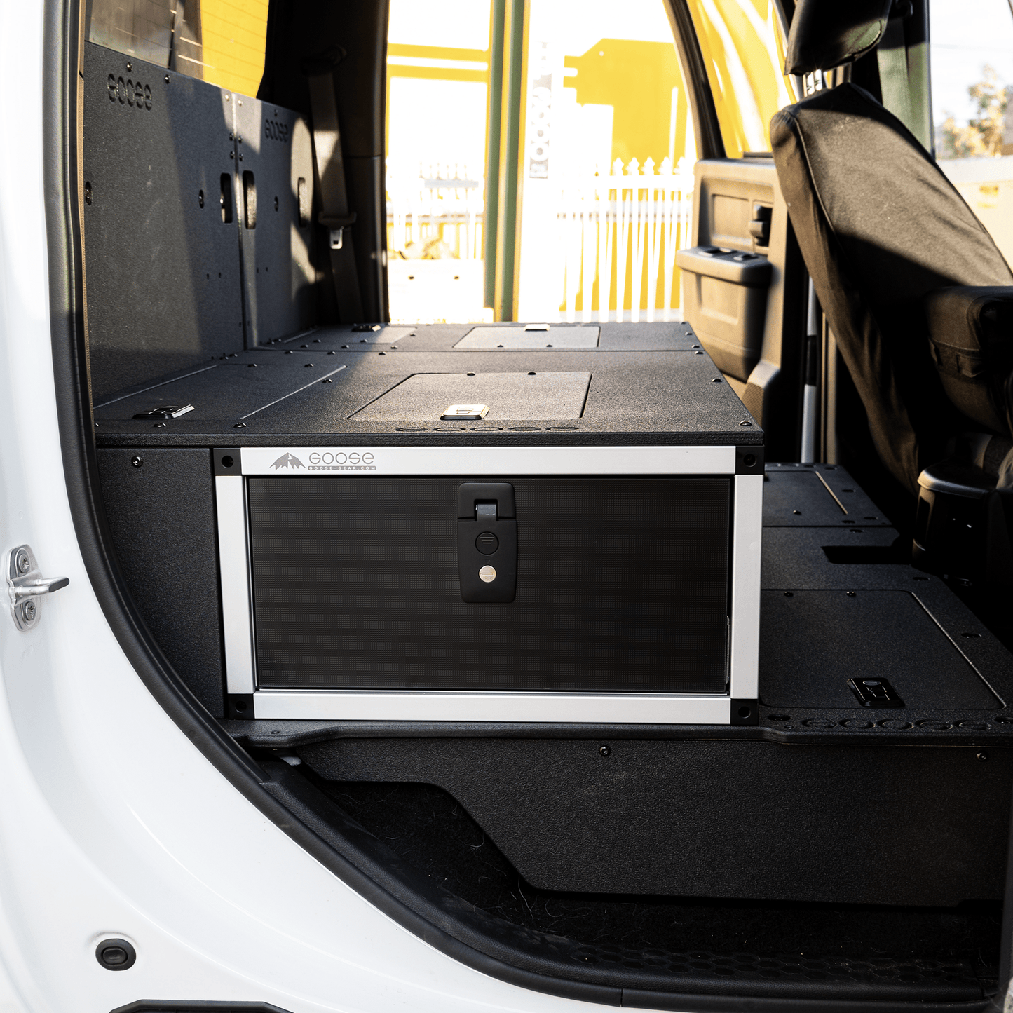 Ram 2500/3500 2009-Present 4th and 5th Gen. Crew Cab - Second Row Single Drawer Module Goose Gear