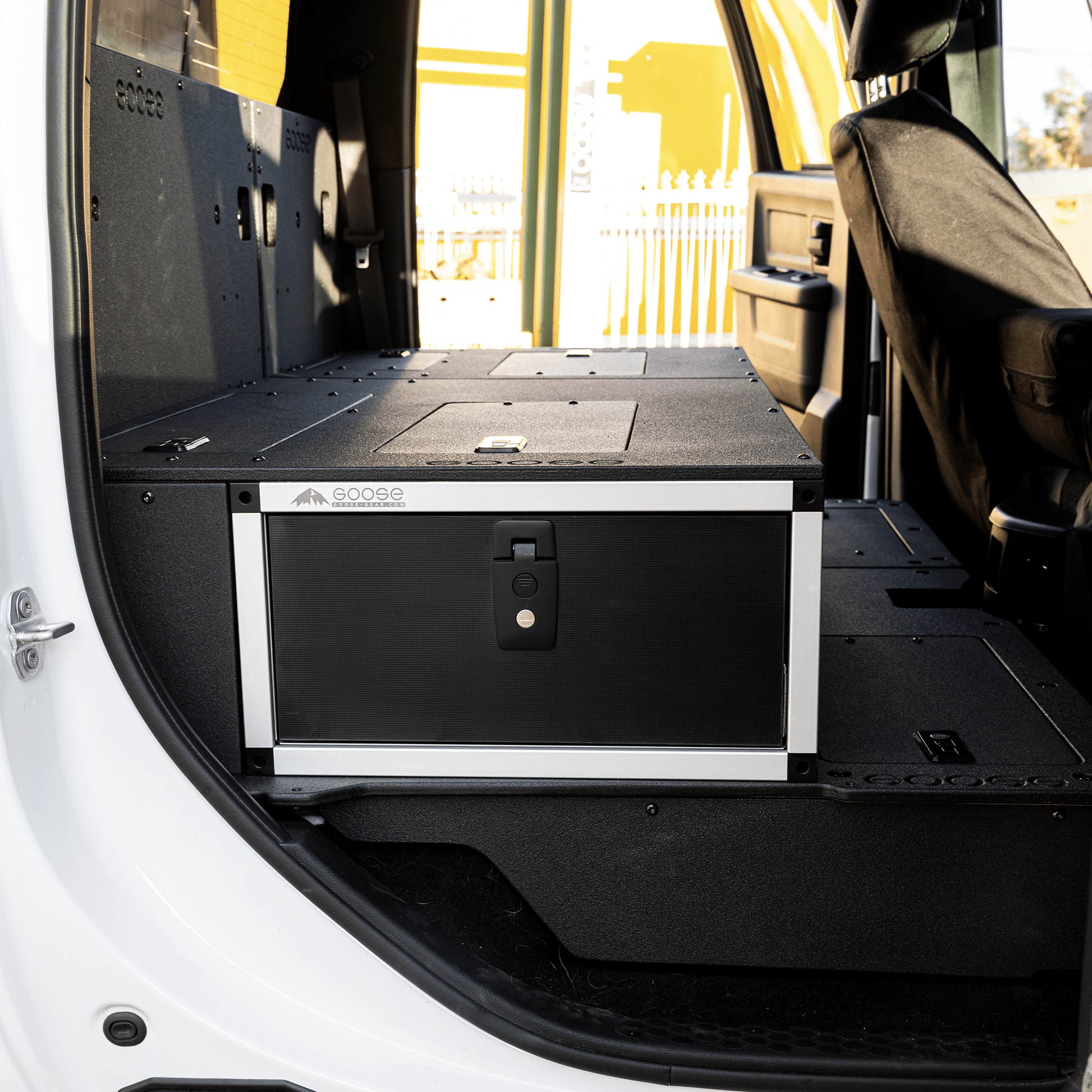 Ram 2500/3500 2009-Present 4th and 5th Gen. Crew Cab - Second Row Single Drawer Module Goose Gear