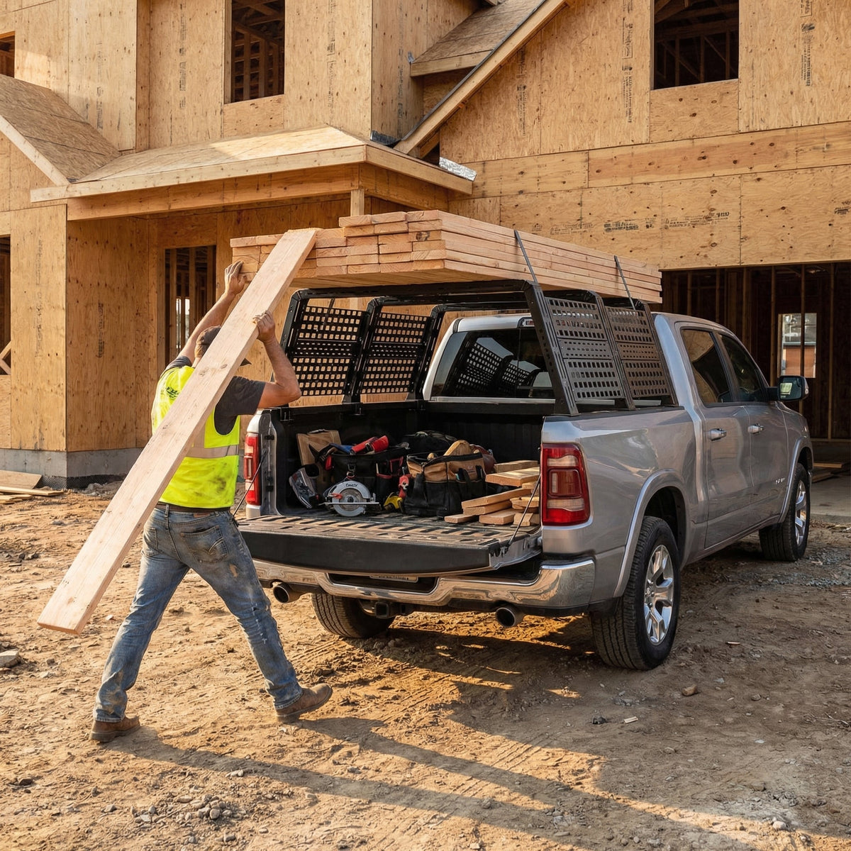 2019-2026 RAM 1500 ROCK-IT Rack HMOR Heavy Metal Off-Road
