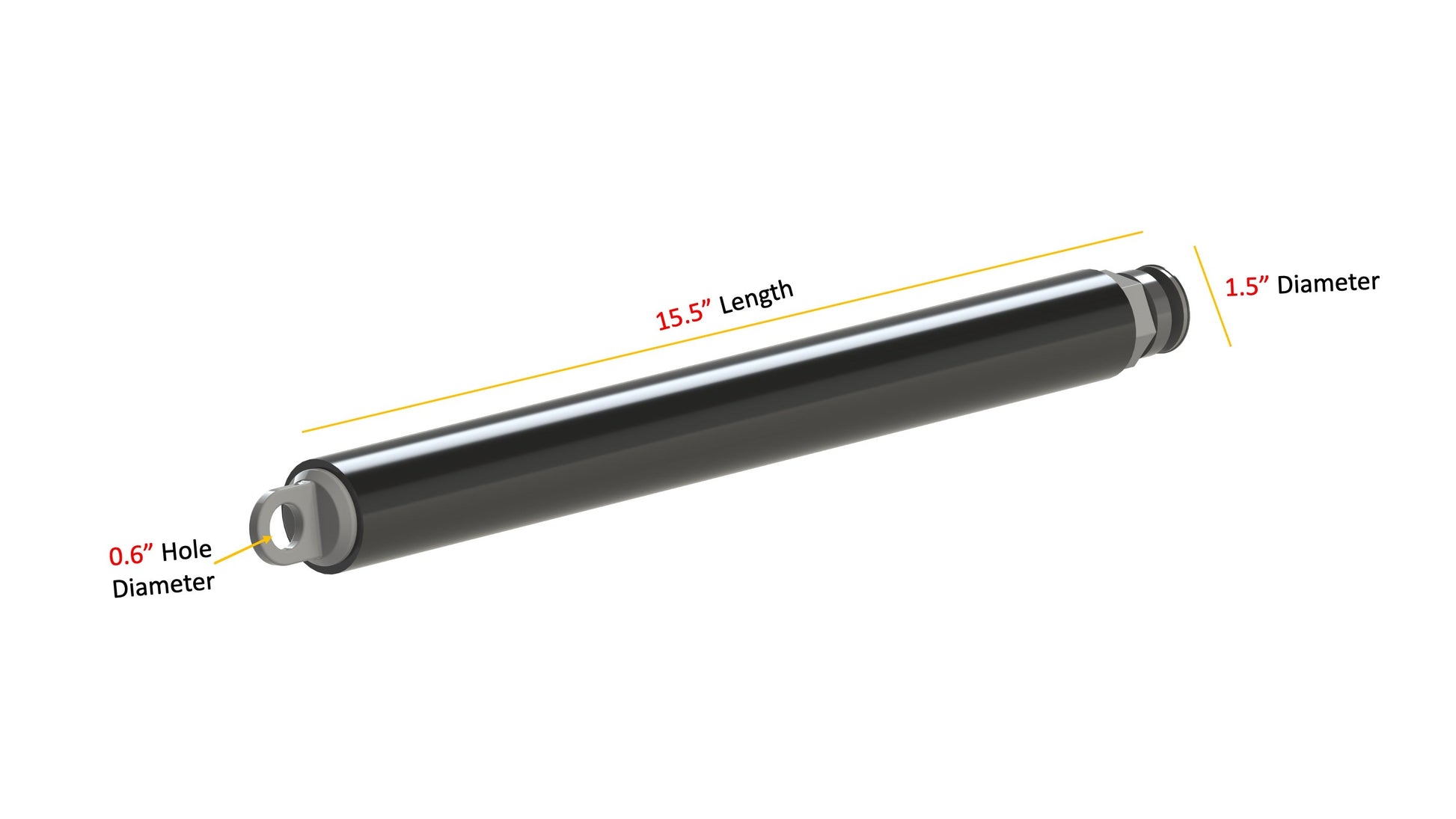 Van Rear Door Rack Poles (4 Pack) White Top Adventures
