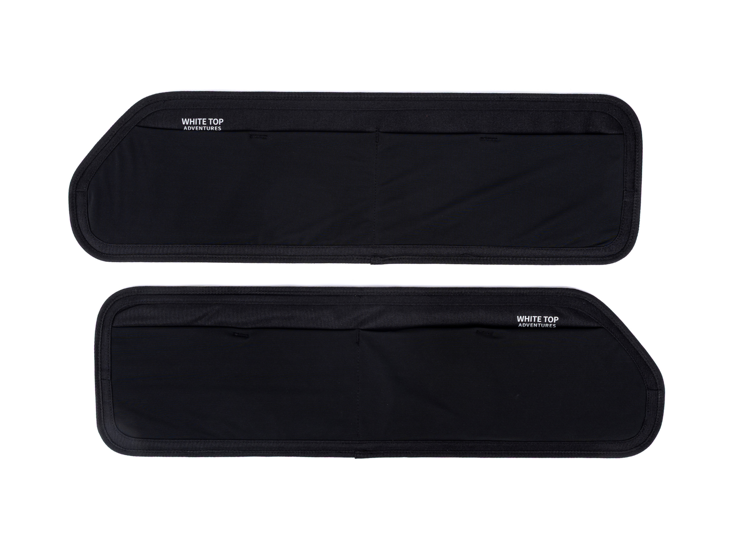 Ram Promaster Upper Rear Door Storage Panels (Pair) White Top Adventures