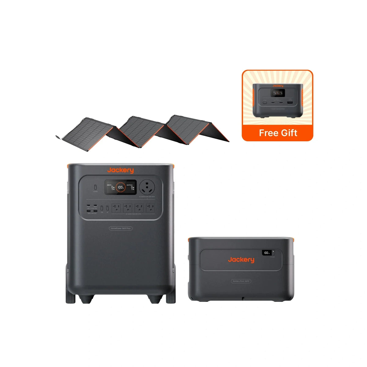 Solar Generator HomePower 3600 Plus Jackery