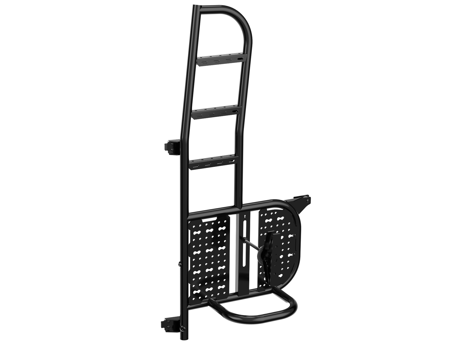 SPRINTER REAR TIRE CARRIER LADDER White Top Adventures