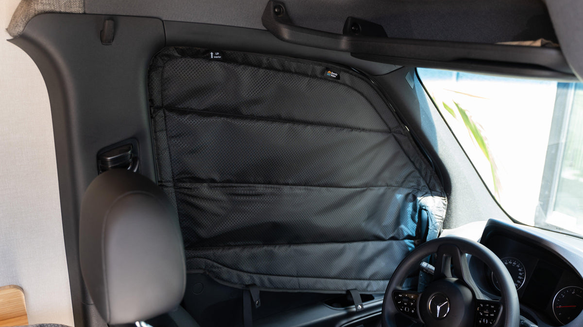Sprinter Front Cab Window Covers Bundle Sandy Vans
